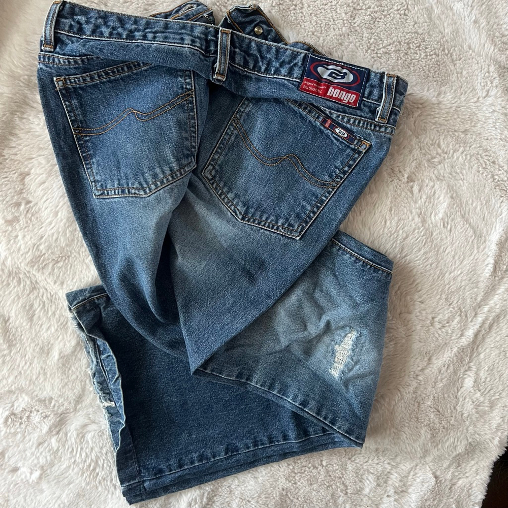 VINTAGE Low Rise Flare Jeans Juniors 9 BONGO